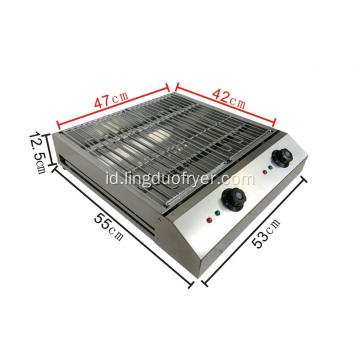 KL282 BBQ Fish Ball Sosis BBQ Grill Fish Grid Barbecue Party untuk berbagai makanan lezat